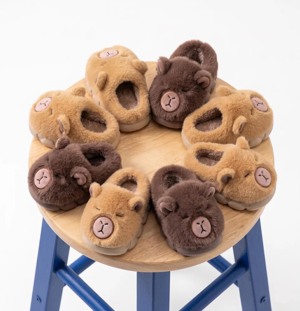 Chaussons enfant capybara (taille 24-35)