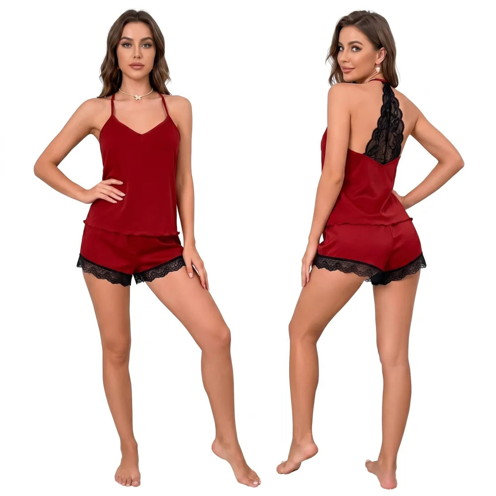 Pyjama Femme Été Dentelle sexy