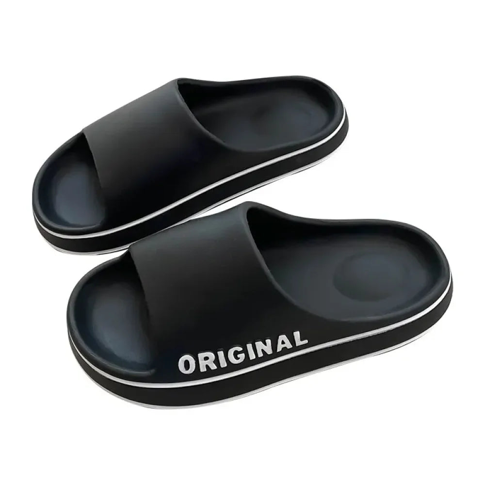 Chaussons d’Été style claquette original - Noir / 36-37