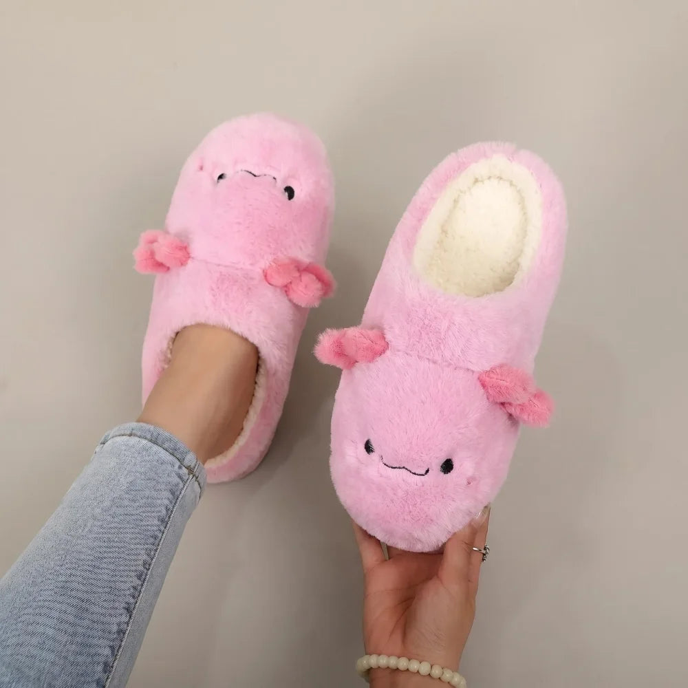 Chaussons d’hiver axolotl (taille 34-41) - 34