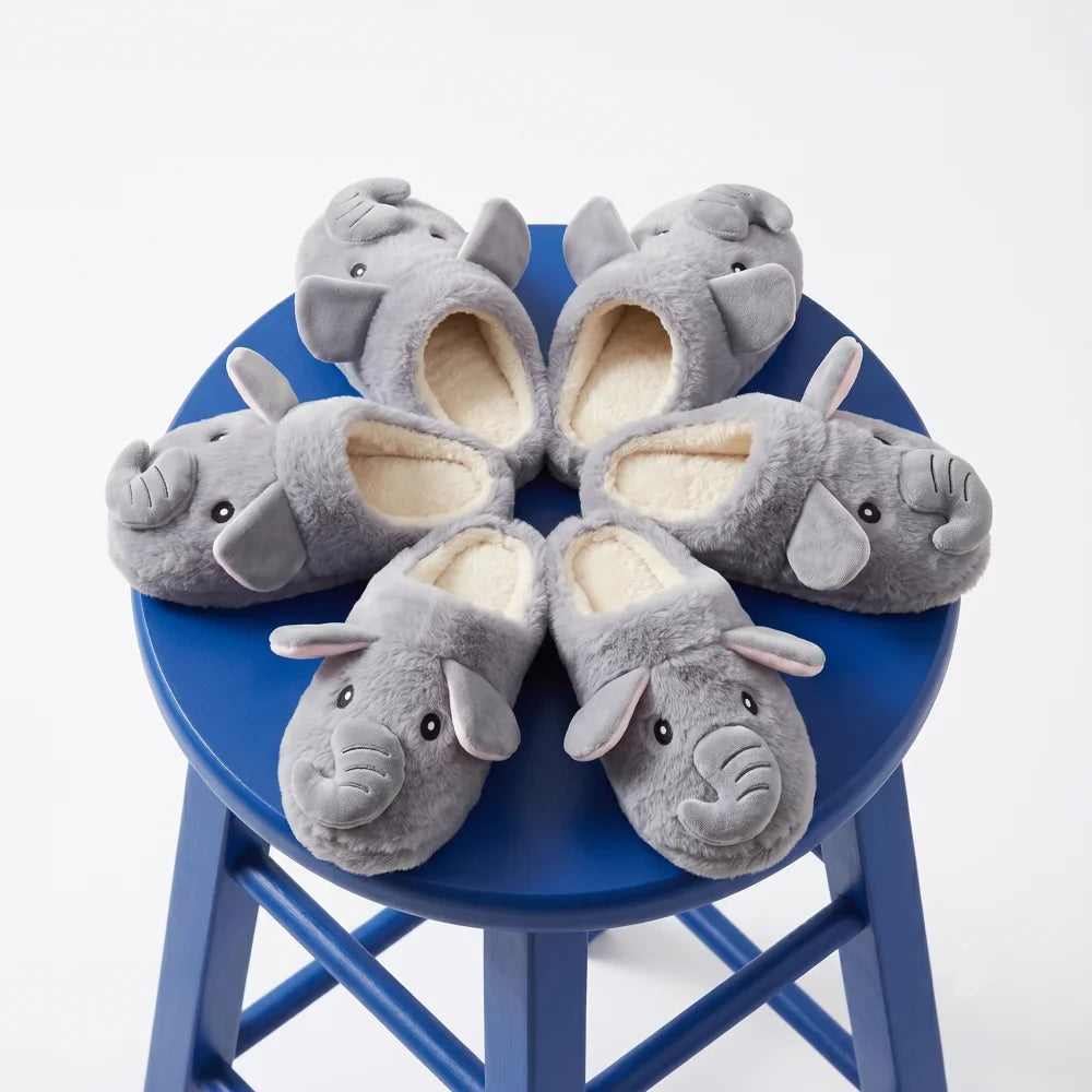 Chaussons d’hiver éléphant (taille 36-45)