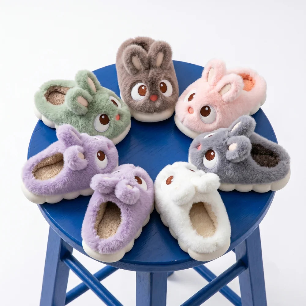 Chaussons enfant d’hiver lapin (tailles 24-41)