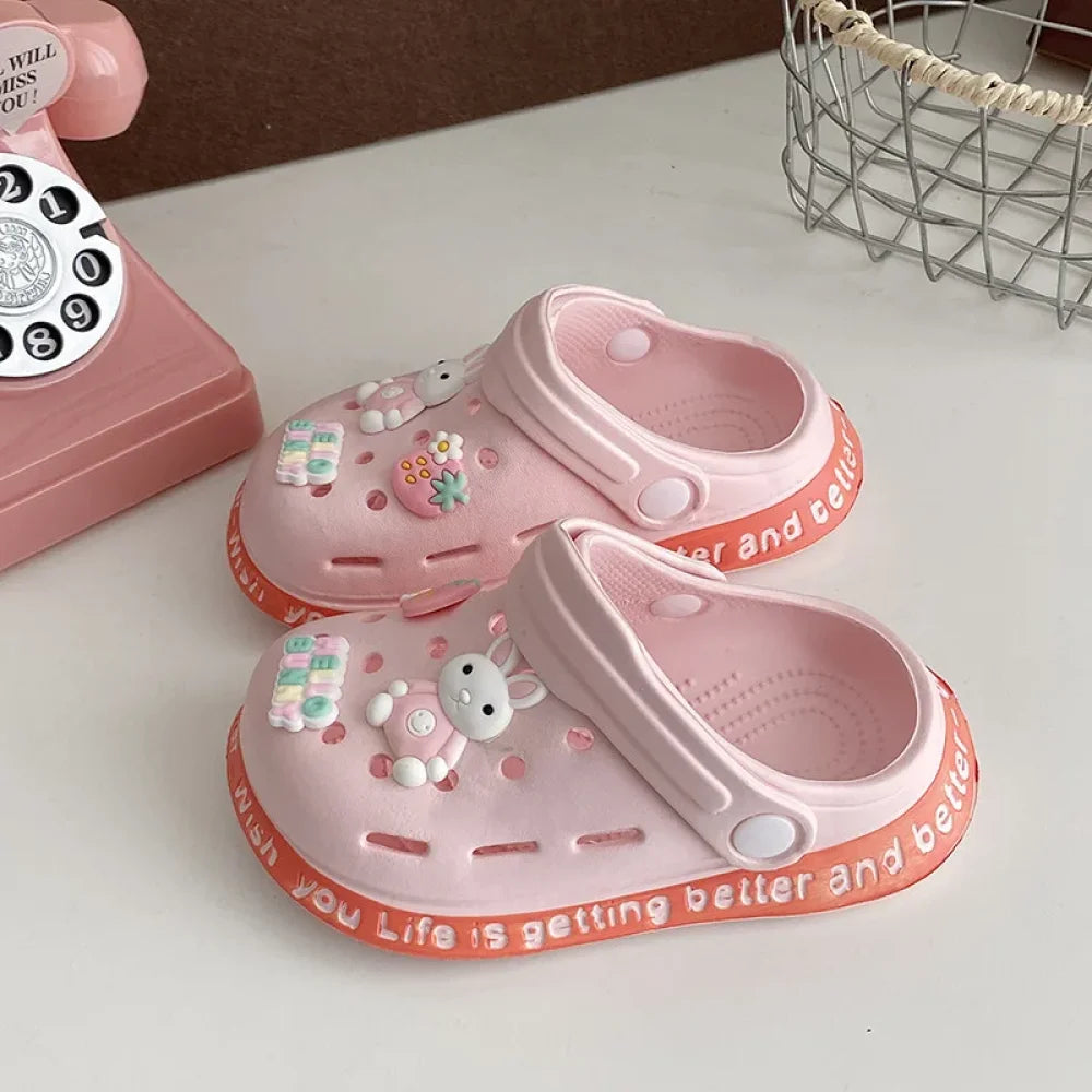 Chaussons Enfant Sabot Lapin (taille 18-28)