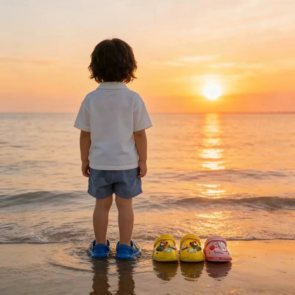 Chaussons Enfant Sabot Ours (taille 18-28)