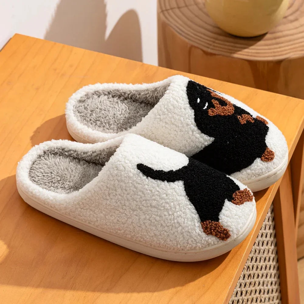 Chaussons femme d’hiver teckel - 37-38