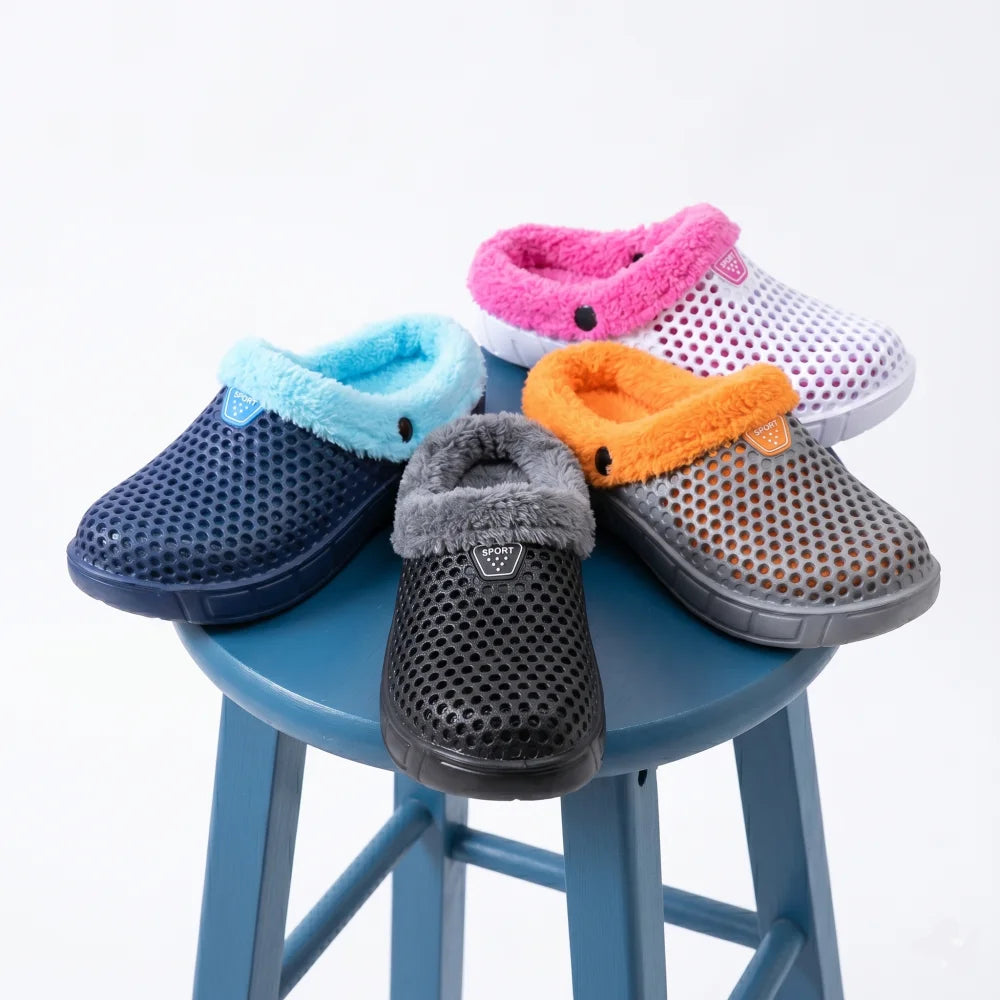 Chaussons style mule (taille 36-47)