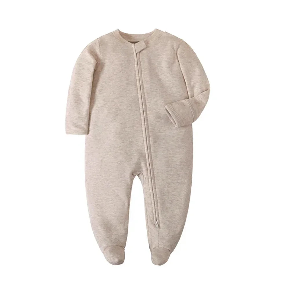 Pyjama Bébé Barboteuse coton (0-1ans) - Gris / 0-3 mois