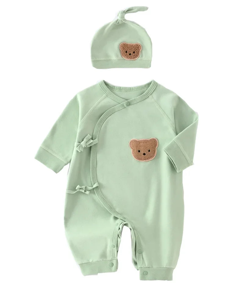Pyjama Bébé Combinaison ours (0-6mois)