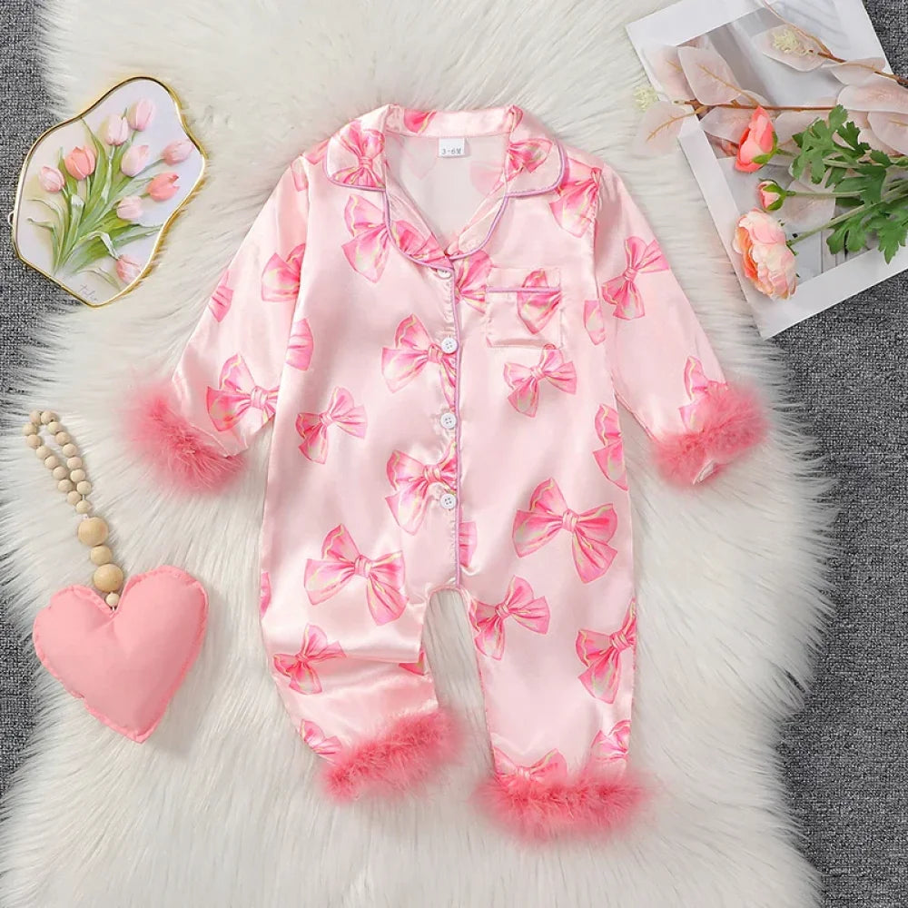 Pyjama Enfant Combinaison Fourrure (0-2ans)