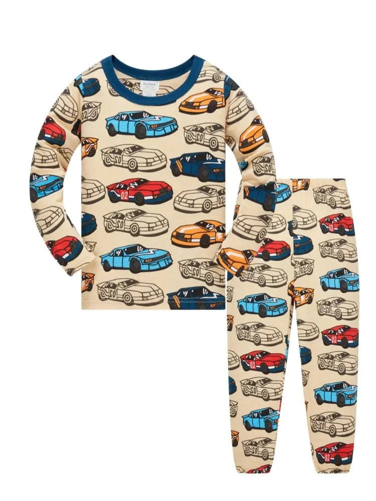 Pyjama Enfant Coton voiture (1 - 8 ans) - 1-2 ans