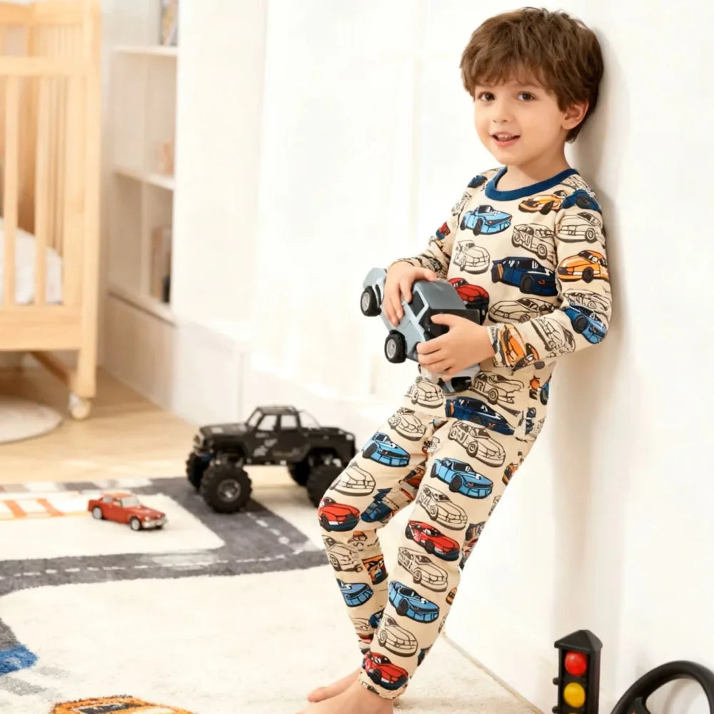 Pyjama Enfant Coton voiture (1 - 8 ans)