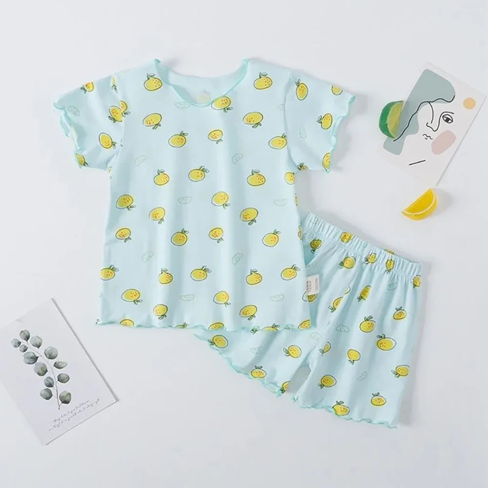 Pyjama Enfant Fille Été fruit