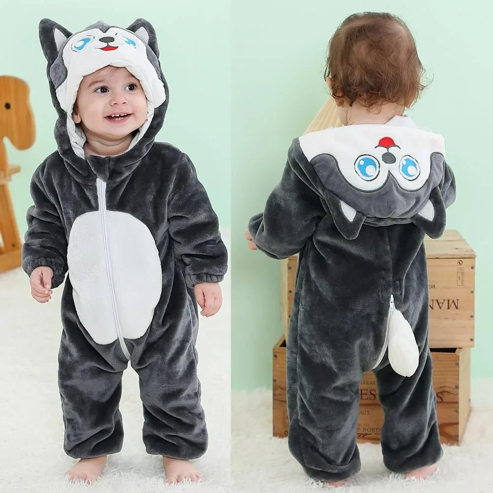 Pyjama Enfant Grenouillère Animaux (0-4 ans) - RS41 / 90 (12-18M)
