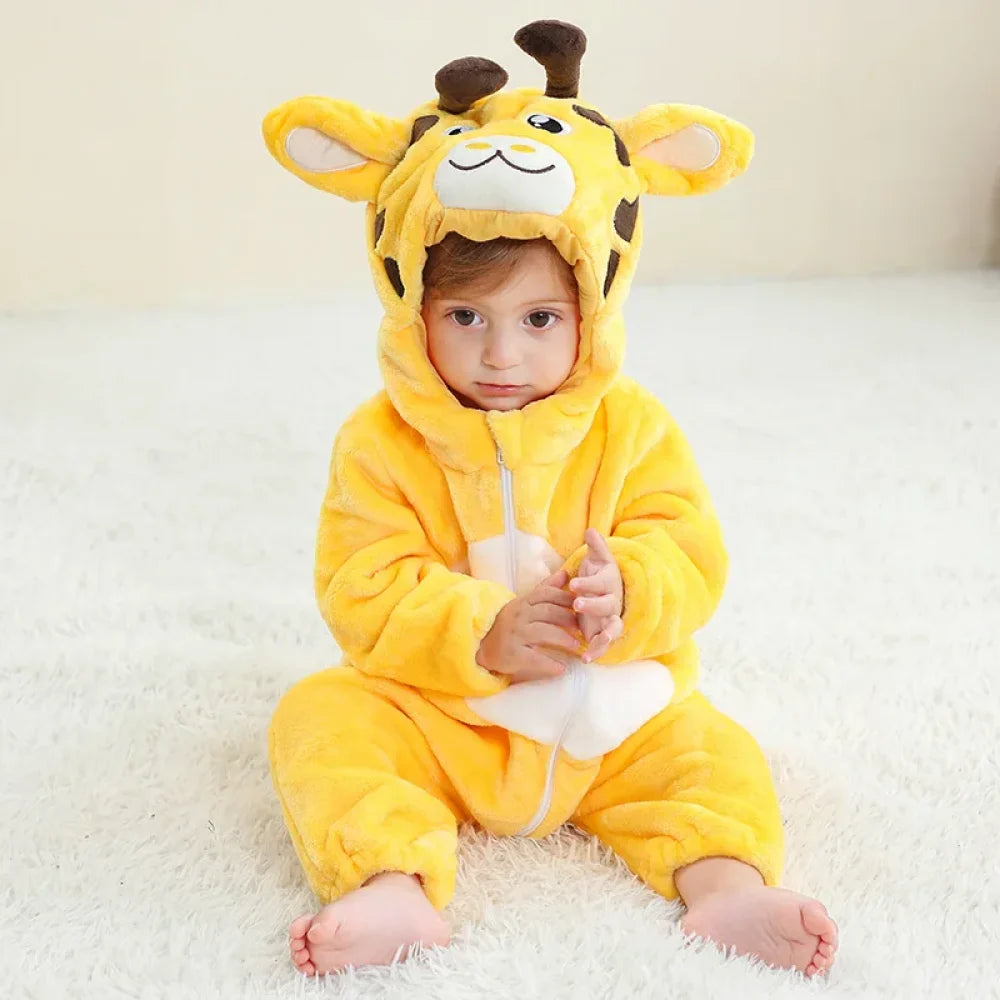 Pyjama Enfant Grenouillère Animaux (0-4 ans) - RS57 / 90 (12-18M)