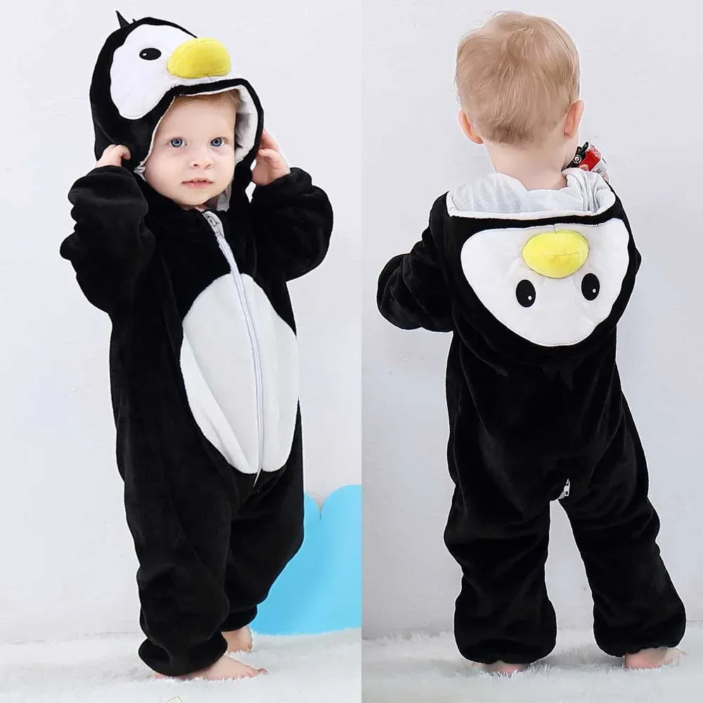 Pyjama Enfant Grenouillère Animaux (0-4 ans)