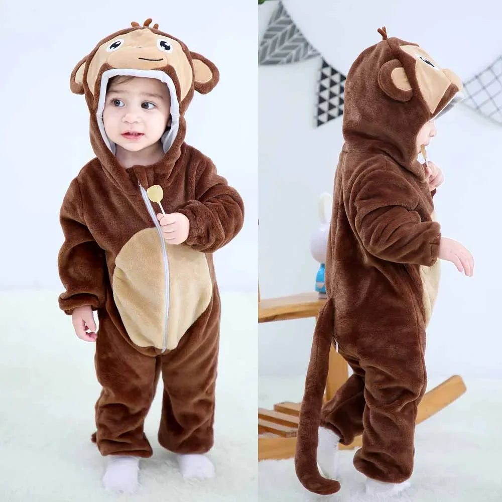 Pyjama Enfant Grenouillère Animaux (0-4 ans) - RS13 / 90 (12-18M)