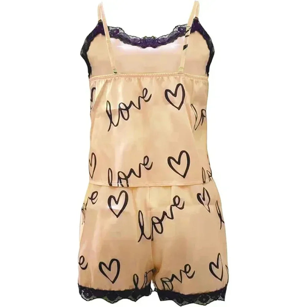 Pyjama Femme Ensemble d’Été love