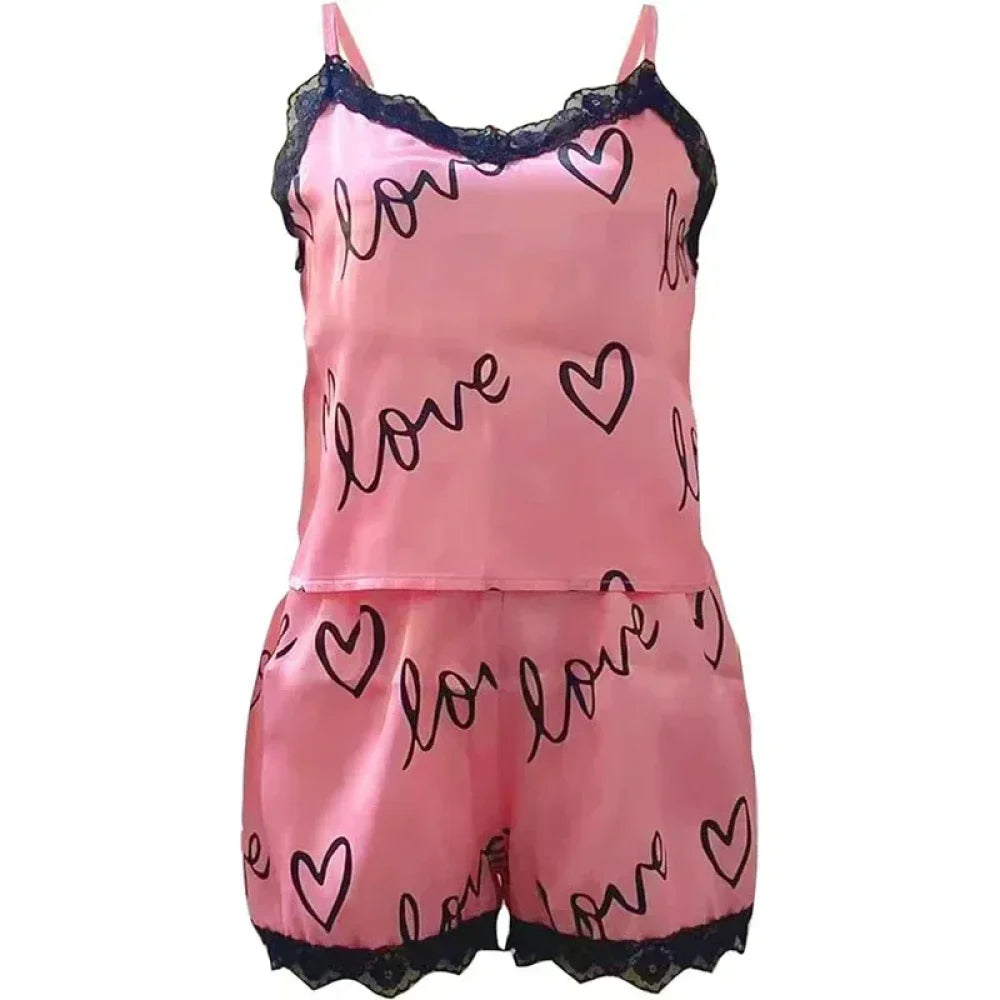 Pyjama Femme Ensemble d’Été love