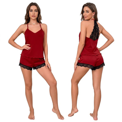 Pyjama Femme Été Dentelle sexy