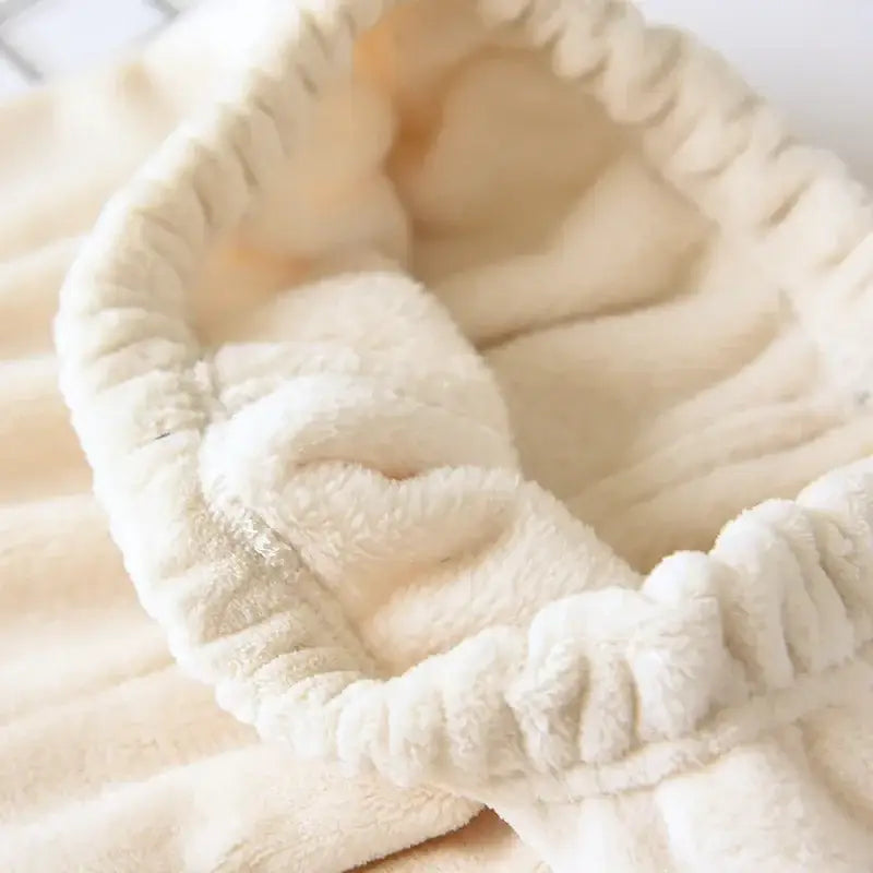 Pyjama Femme Flanelle Crème