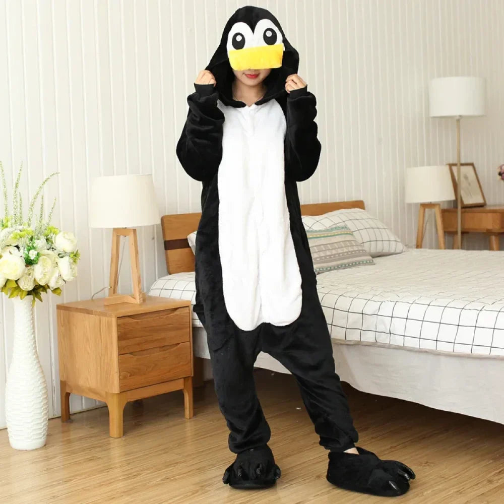 Pyjama Femme Grenouillère Pingouin A PUBLIER ET OPTI AVEC SEOKING - S