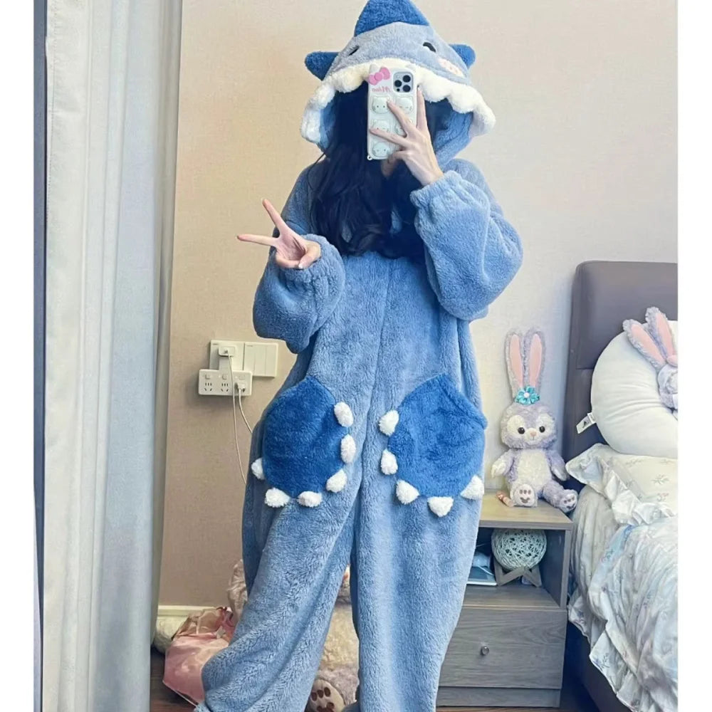 Pyjama Femme Grenouillère requin