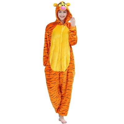 Pyjama Femme Grenouillère tigre