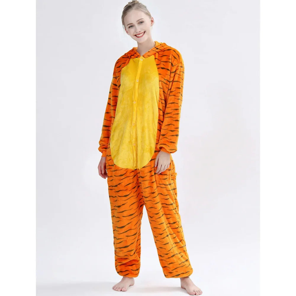 Pyjama Femme Grenouillère tigre
