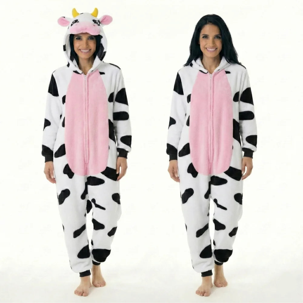 Pyjama Femme Grenouillère vache