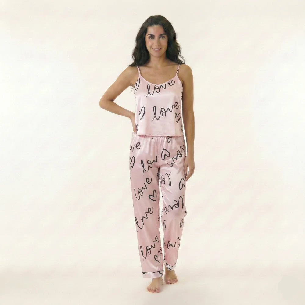 Pyjama Femme Satin love