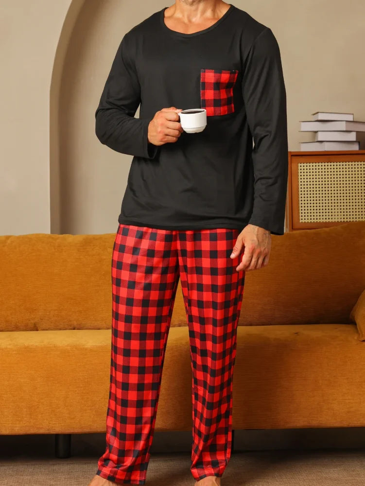 Pyjama Homme à Carreaux