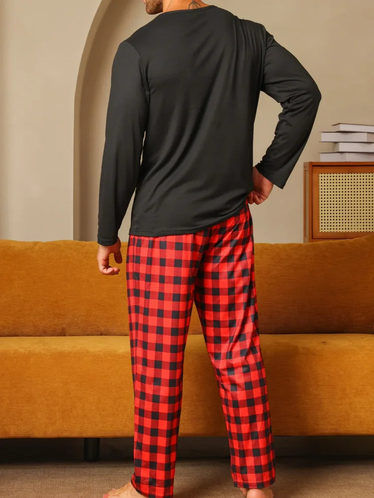 Pyjama Homme à Carreaux