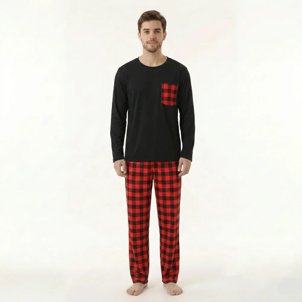Pyjama Homme à Carreaux