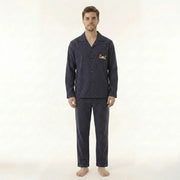 Pyjama Homme à Carreaux chien