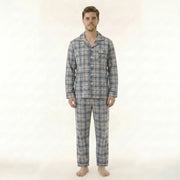 Pyjama Homme à Carreaux Coton