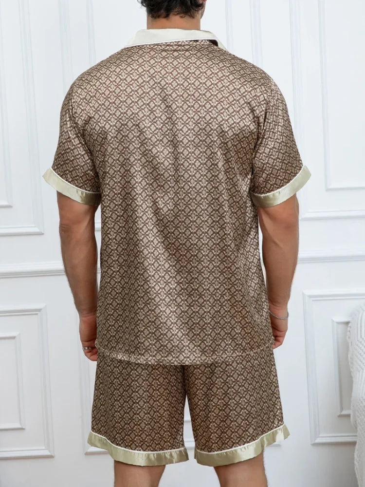 Pyjama Homme à Carreaux été
