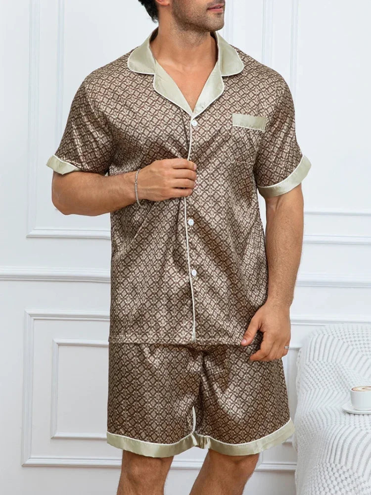 Pyjama Homme à Carreaux été