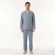 Pyjama Homme Coton à Carreaux