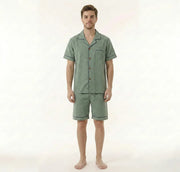 Pyjama Homme Coton à Carreaux été