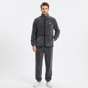 Pyjama Homme Ensemble polaire - Noir / L