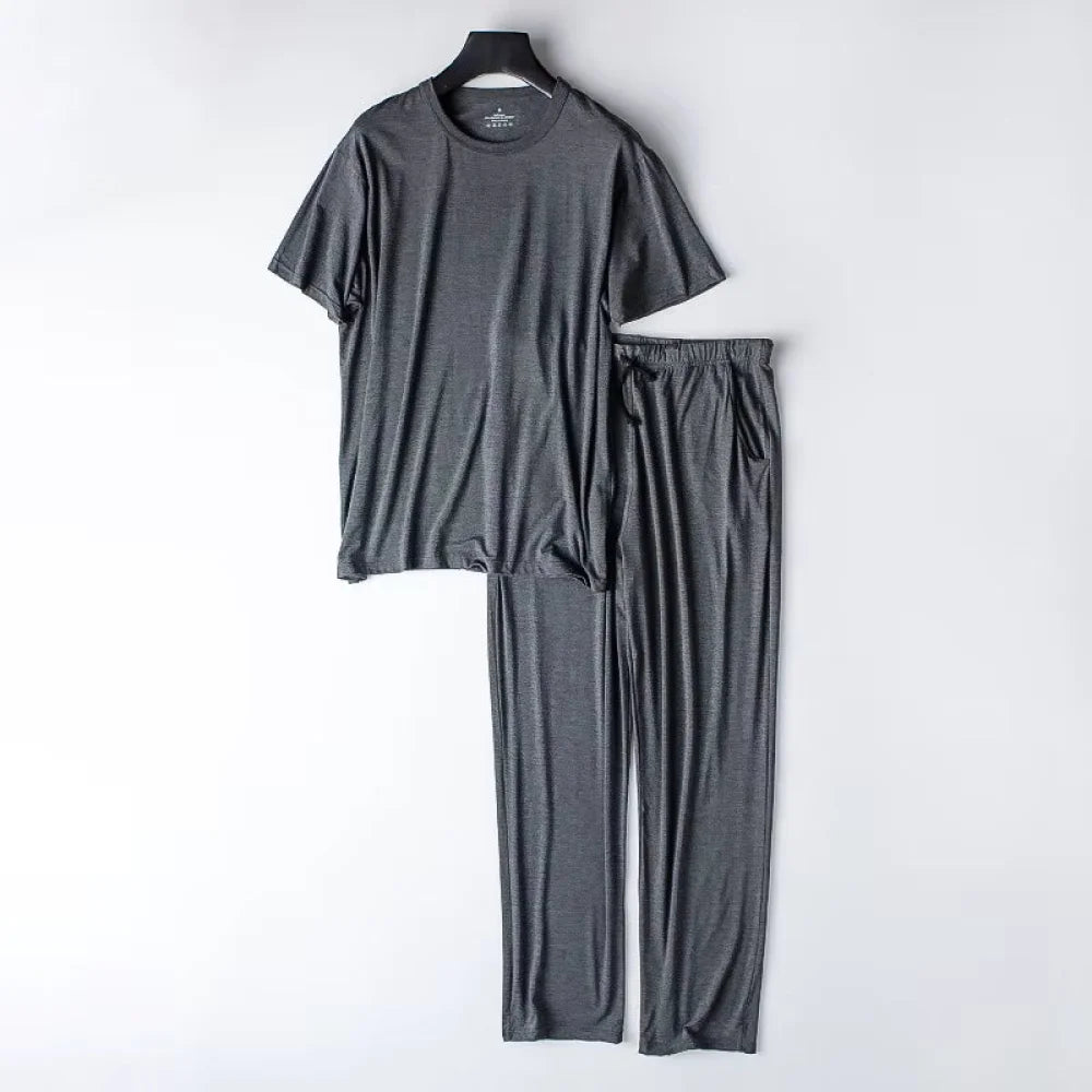 Pyjama Homme Été Ensemble avec t-shirt & pantalon