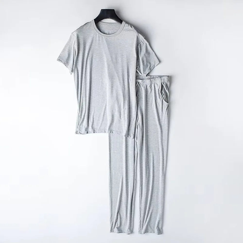 Pyjama Homme Été Ensemble avec t-shirt & pantalon