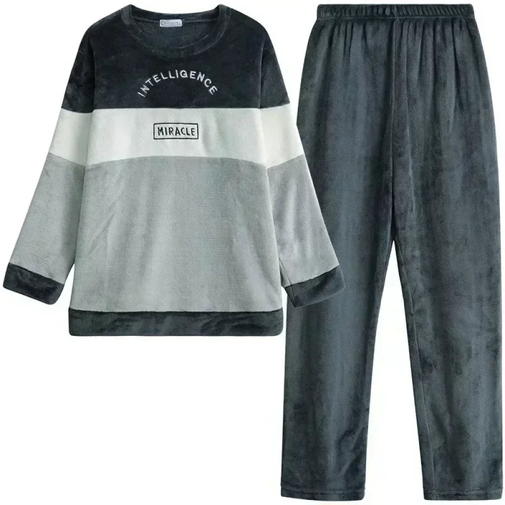 Pyjama Homme Flanelle tricolore