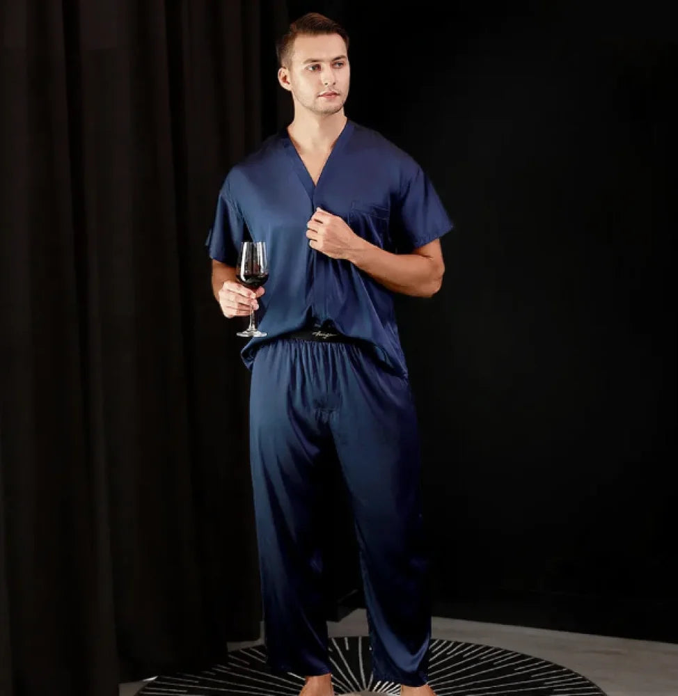 Pyjama Homme Soie de mûrier