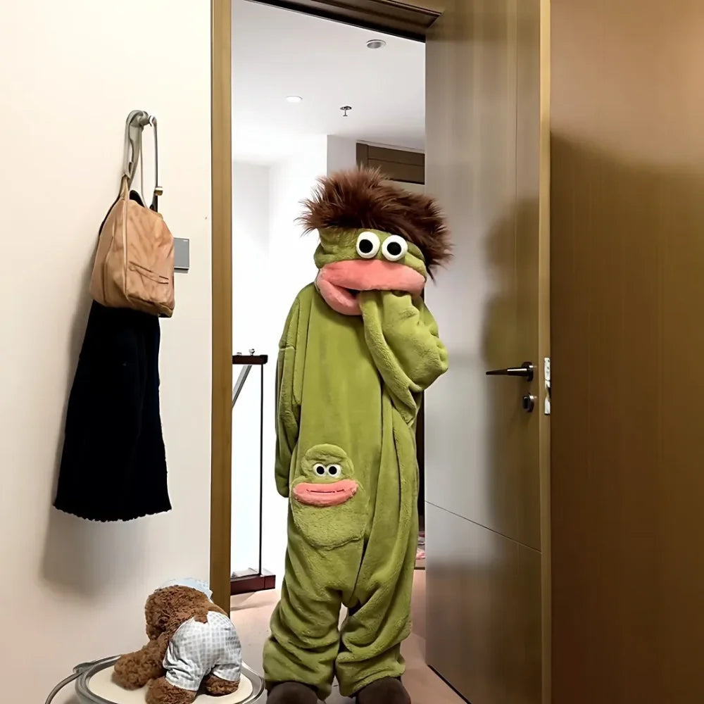 Pyjama Unisexe Grenouillère polaire Monstre - S